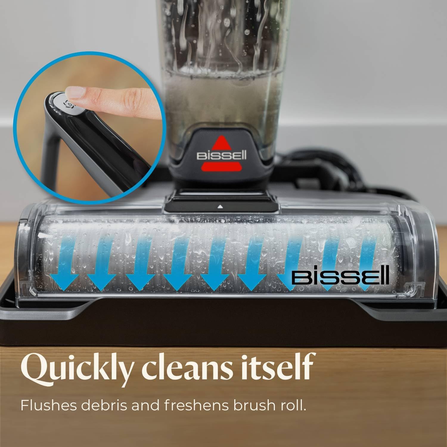 Bissell® CrossWave® OmniForce™ Cordless Multi-Surface Hard Floor Cleaner Wet Dry Vacuum with Dedicated Dry Vacuum Mode, 3882 image 6