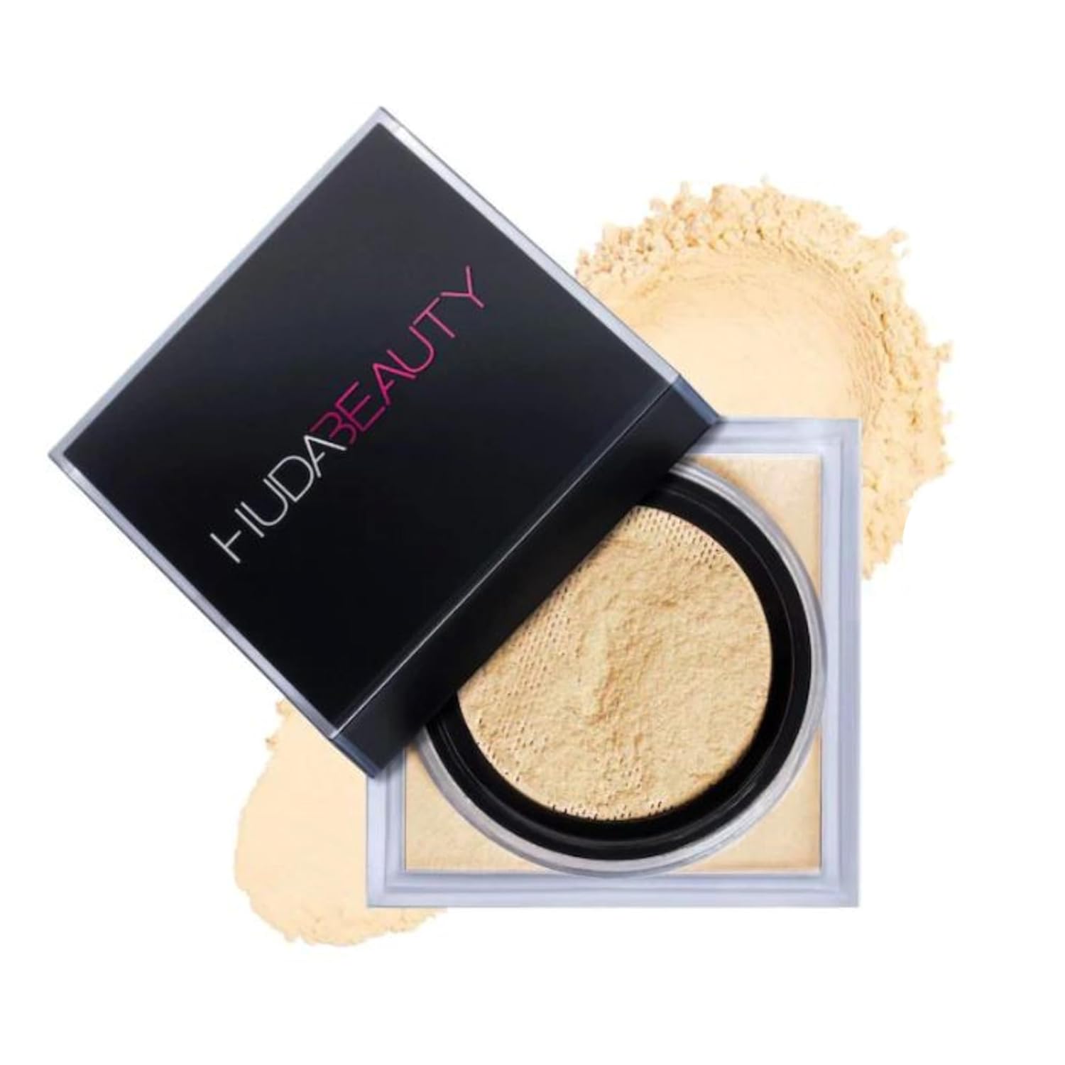 Huda Easy Bake Loose Baking & Setting Powder - Banana Bread (light, medium, and tan skin tones) - 0.71 oz / 20 g image 1