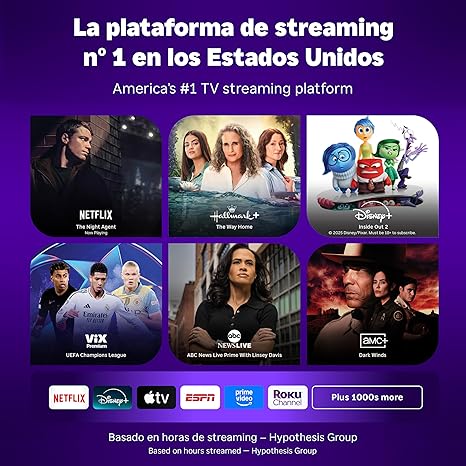 Roku Streambar 4K HDR Streaming Device & Premium Soundbar All in One (Spanish Edition) | Roku Streambar Dispositivo 4K HDR de Streaming y barra de sonido Premium Todo en uno con Control remoto de voz image 2