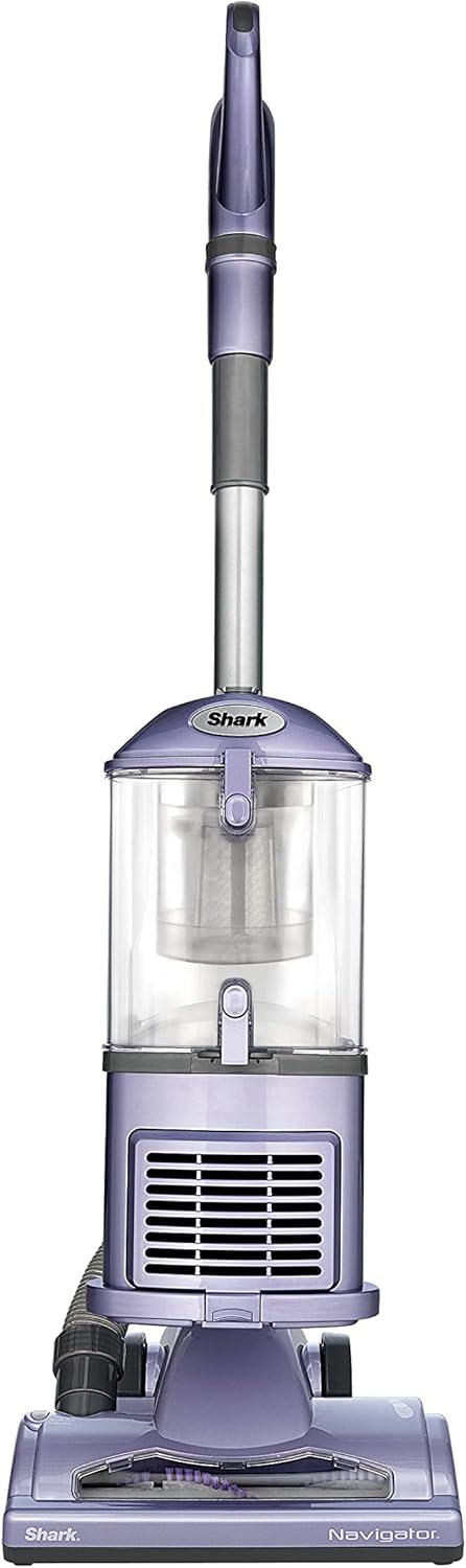 Shark NV352 Navigator Lift Away Upright Vacuum, Hepa Filter, Anti-Allergen Technology, Swivel Steering, Ideal for Carpet, Stairs, & Bare Floors, with Wide Upholstery & Crevice Tools, Lavender image 1