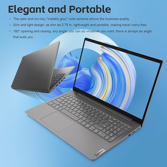 Lenovo Laptop Computer for Business & Home, Intel 10-Core i7-13620H (Beat Ultra 7 255U), 40GB DDR4 RAM, 1TB PCIe SSD, WiFi 6, Bluetooth, 15.6" FHD, Type-C, HDMI, Iron Grey, Windows 11 Pro, Wendbo image 6