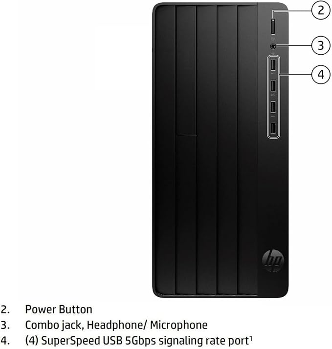 HP Desktop Computers Tower PC for Home Business Student, Intel 6-Core i5-12500 (Beat i7-11700), 32GB DDR4 RAM, 1TB PCIe SSD, WiFi, Bluetooth, RJ-45, Keyboard and Mouse, Windows 11 Pro, Wendbo image 4