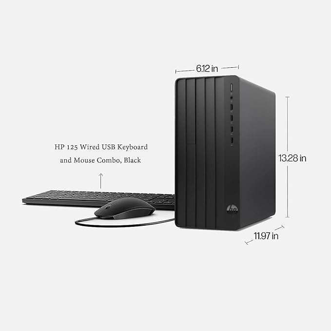 HP Desktop Computers Tower PC for Home Business Student, Intel 6-Core i5-12500 (Beat i7-11700), 32GB DDR4 RAM, 1TB PCIe SSD, WiFi, Bluetooth, RJ-45, Keyboard and Mouse, Windows 11 Pro, Wendbo image 7