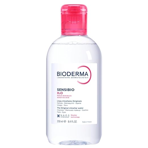 Bioderma - Sensibio - H2O Micellar Water - Makeup Remover Cleanser - Face Cleanser for Sensitive Skin image 1