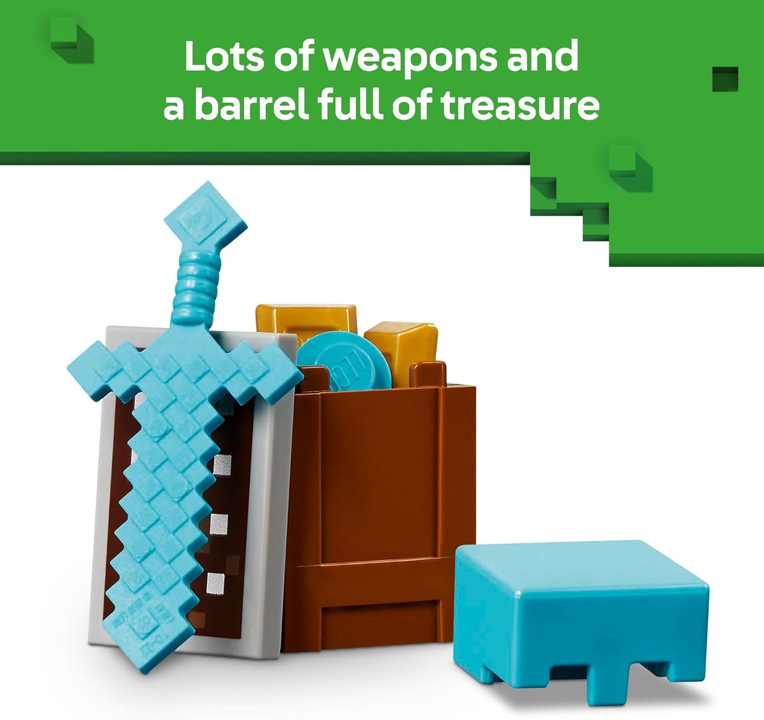 LEGO Minecraft The Illager Desert Patrol Toy Figures and Playset - Building Minecraft Toy for Kids, Boys and Girls, Ages 7+ - with 4 Figures for Pretend Play - Gift Idea for Birthdays - 21267 image 3