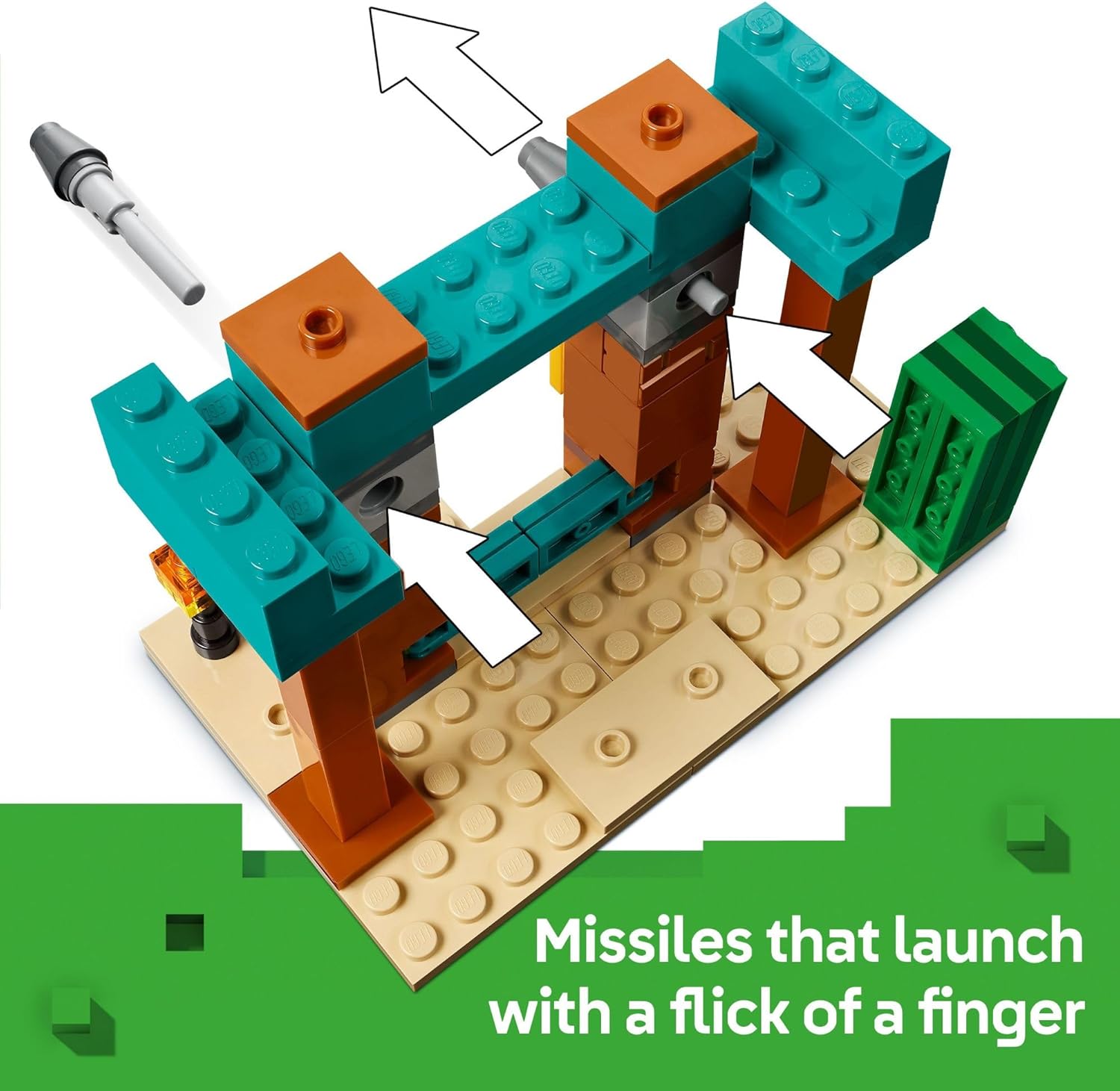 LEGO Minecraft The Illager Desert Patrol Toy Figures and Playset - Building Minecraft Toy for Kids, Boys and Girls, Ages 7+ - with 4 Figures for Pretend Play - Gift Idea for Birthdays - 21267 image 4