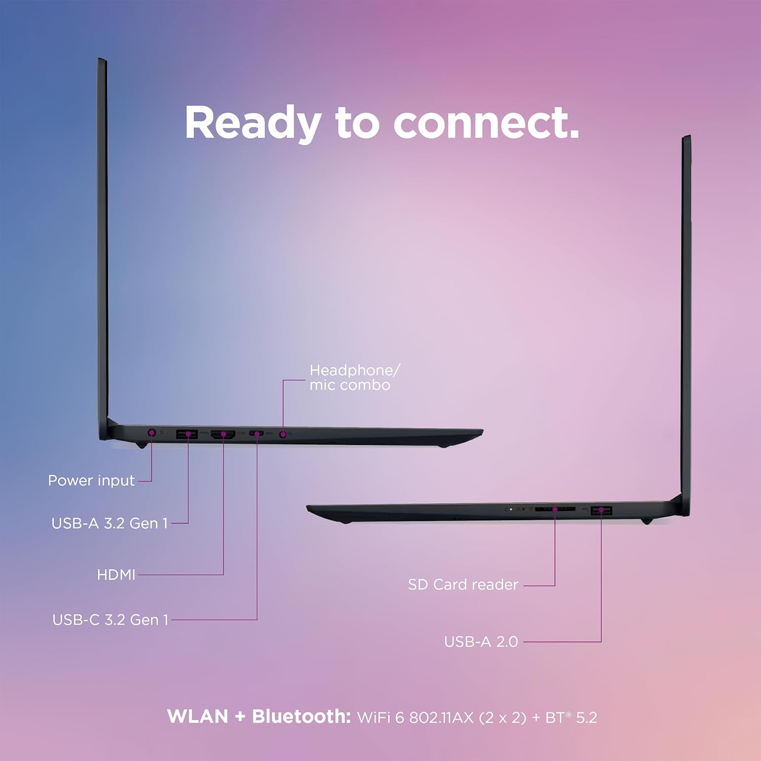 Lenovo IdeaPad Laptop Computer 2025, 15.6" Display, 12GB RAM, 1.1TB Storage (500GB SSD + 128GB eMMC + 500GB Ext), Intel Dual Core Processor, Long Battery, MarxsolAccessory, 1 Year Office 365, Win 11 image 9