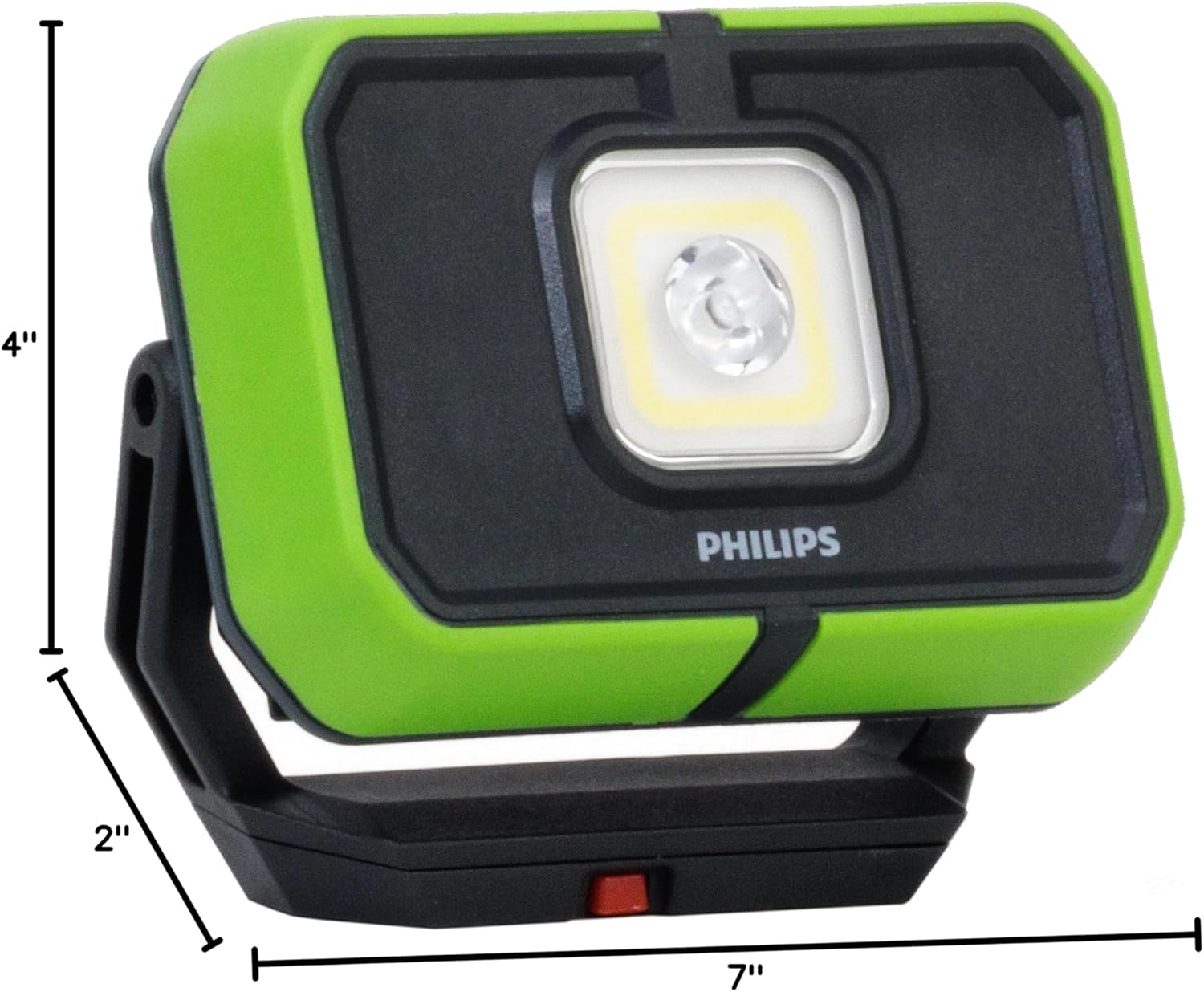 Philips Xperion 3000 Flood Rechargeable LED Work Light with Foldable Stand and Magnetic Handle. Powerbank Function with USB-C Charging Ports. Ideal for Mechanics, Construction, Camping, Outdoors. image 8