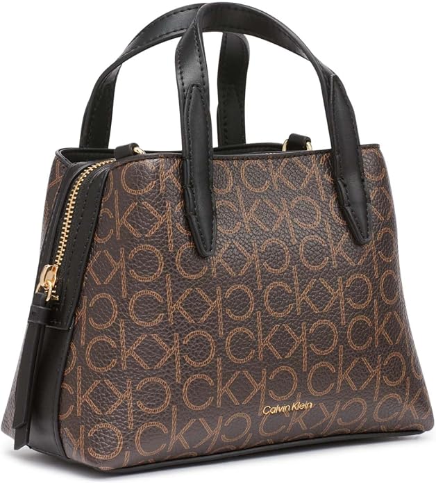 Calvin Klein Millie 2 in 1 Triple Compartment Mini Satchel Crossbody image 5