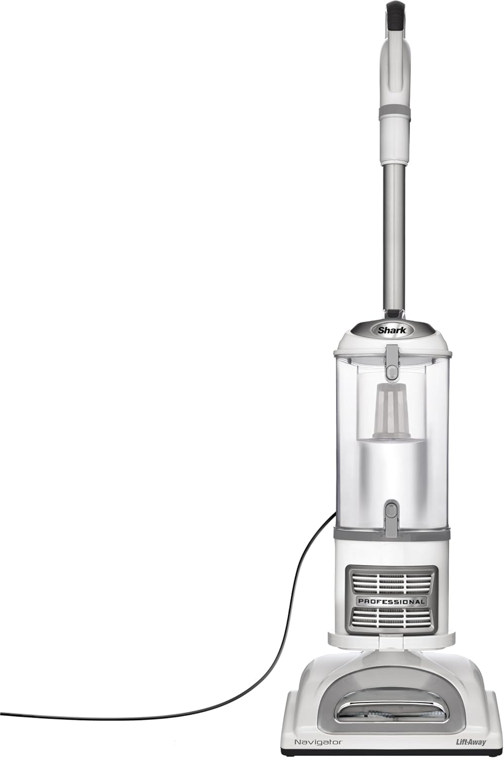 Shark | Upright Vacuum Cleaner | Navigator Lift-Away | Swivel Steering | HEPA Filter | Vacuum for Pet Hair | Crevice Tool & Dusting Brush Included | For Carpets & Hard Floors | White/Silver | NV356E image 1