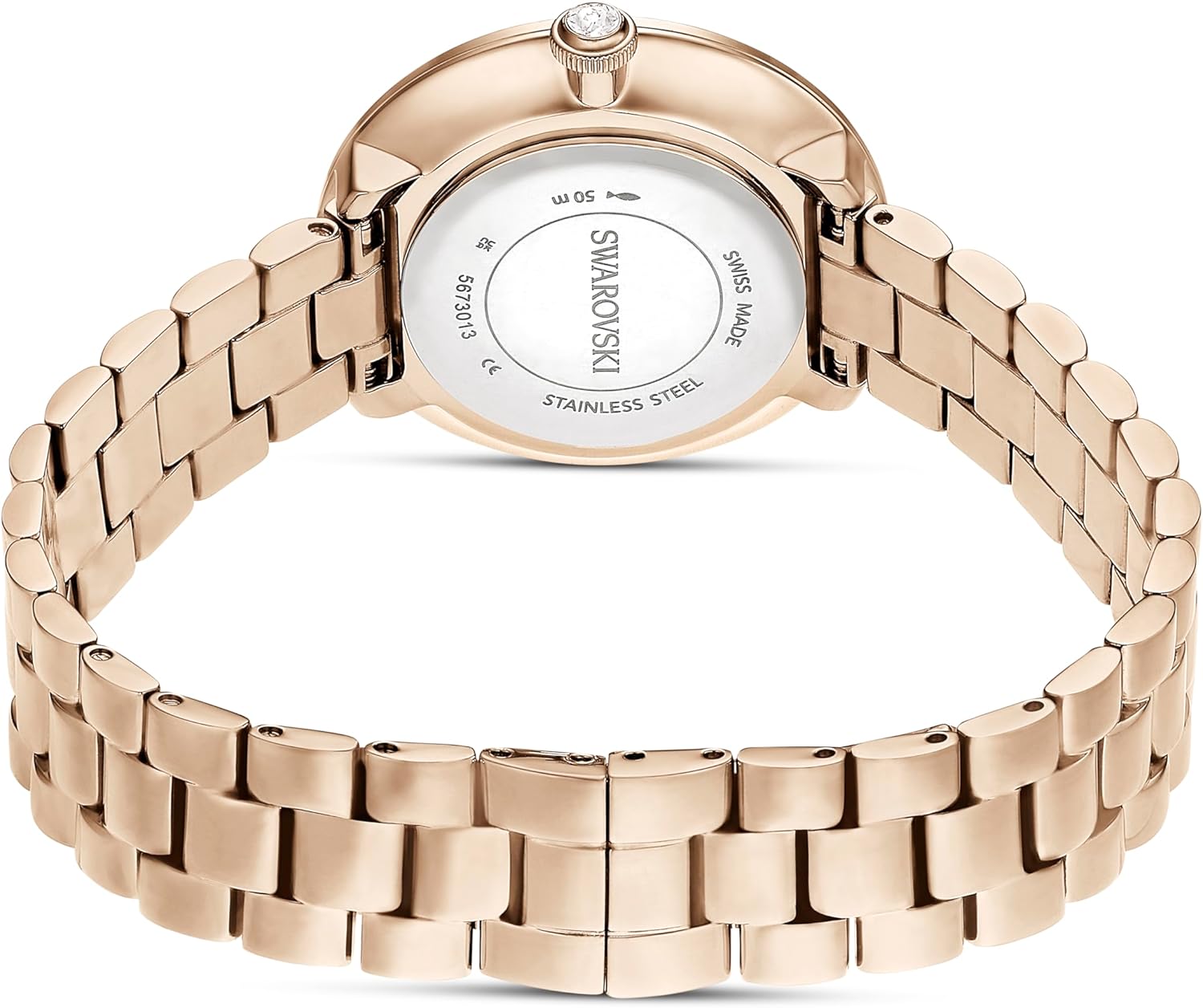 Swarovski Certa Crystal Watch, Swiss Made, Rose Gold Tone Finish, Part of The Swiss Made Watches Collection image 3