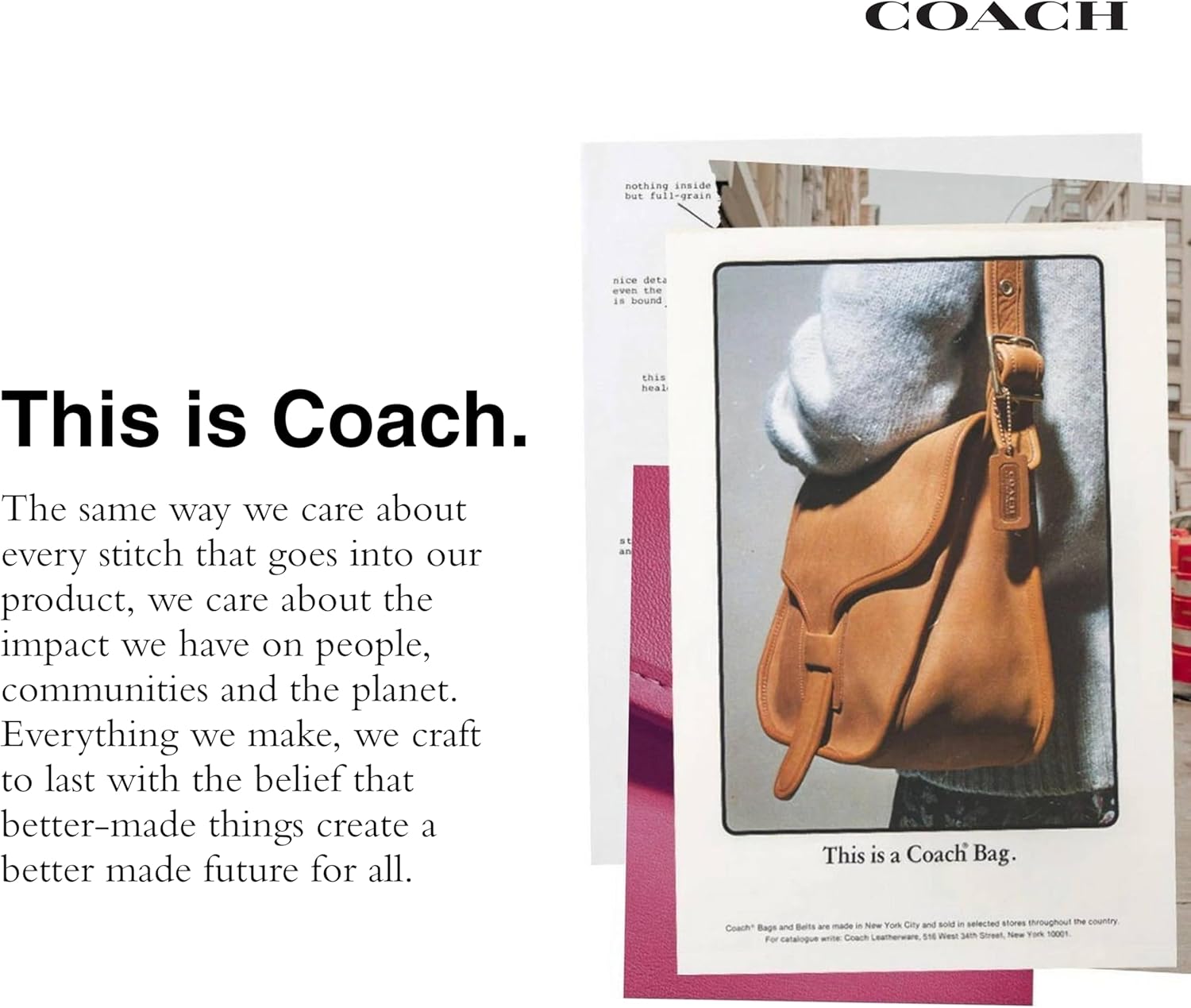 Coach Zip Pouch, B4/Black image 5