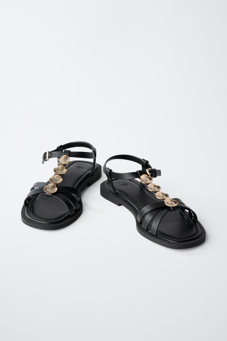 SHELL SANDALS image 3
