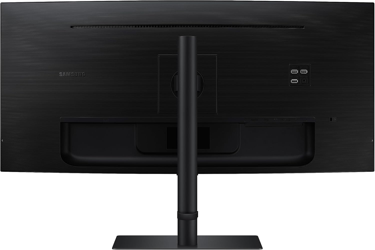 Samsung 34” ViewFinity S65UA Series Ultrawide QHD Curved Monitor, HDR10, 100Hz, 350 nit, USB- C, Adjustable Stand, Intelligent Eye Care, LS34C650UANXGO, Black image 8