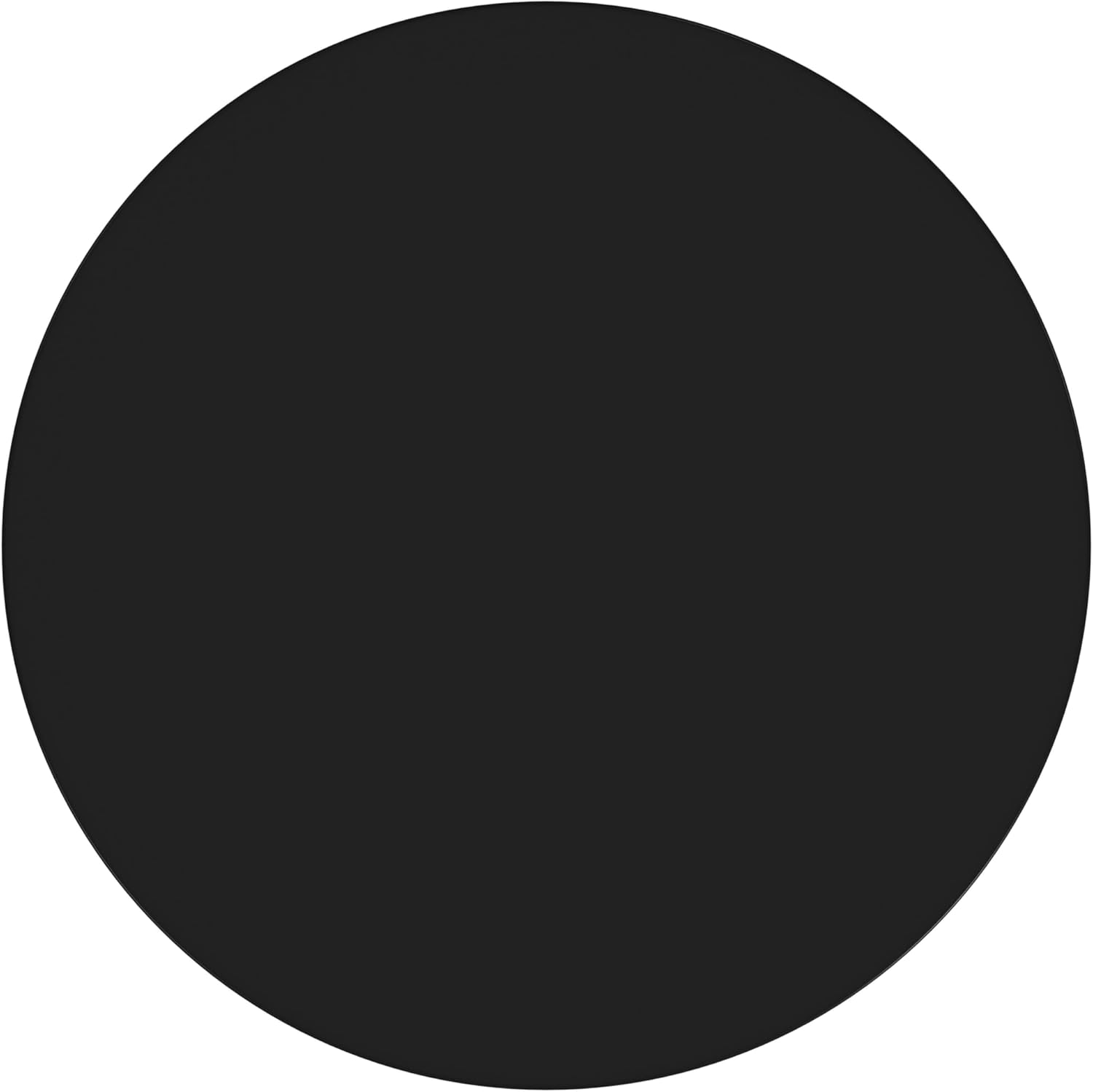 HomePop Black Mango Wood End/Side Round Table image 6