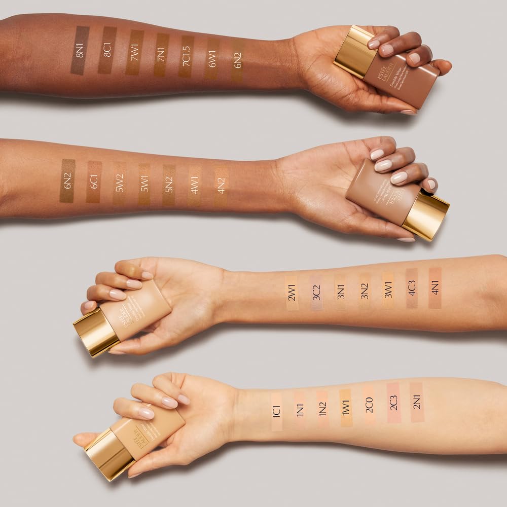 Estée Lauder Double Wear Sheer Matte Foundation SPF 19 | 12-Hour Wear, 1.0 Fl Oz image 5