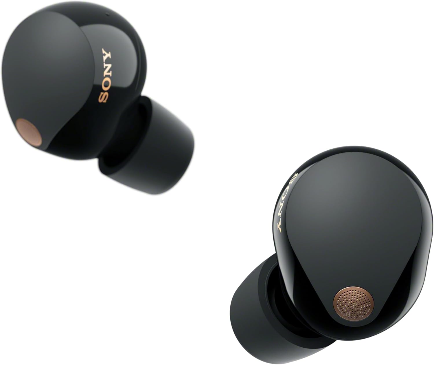 Sony WF-1000XM5 The Best Truly Wireless Bluetooth Noise Canceling Earbuds & in-Ear Headphones with Alexa Built-in, Black image 1