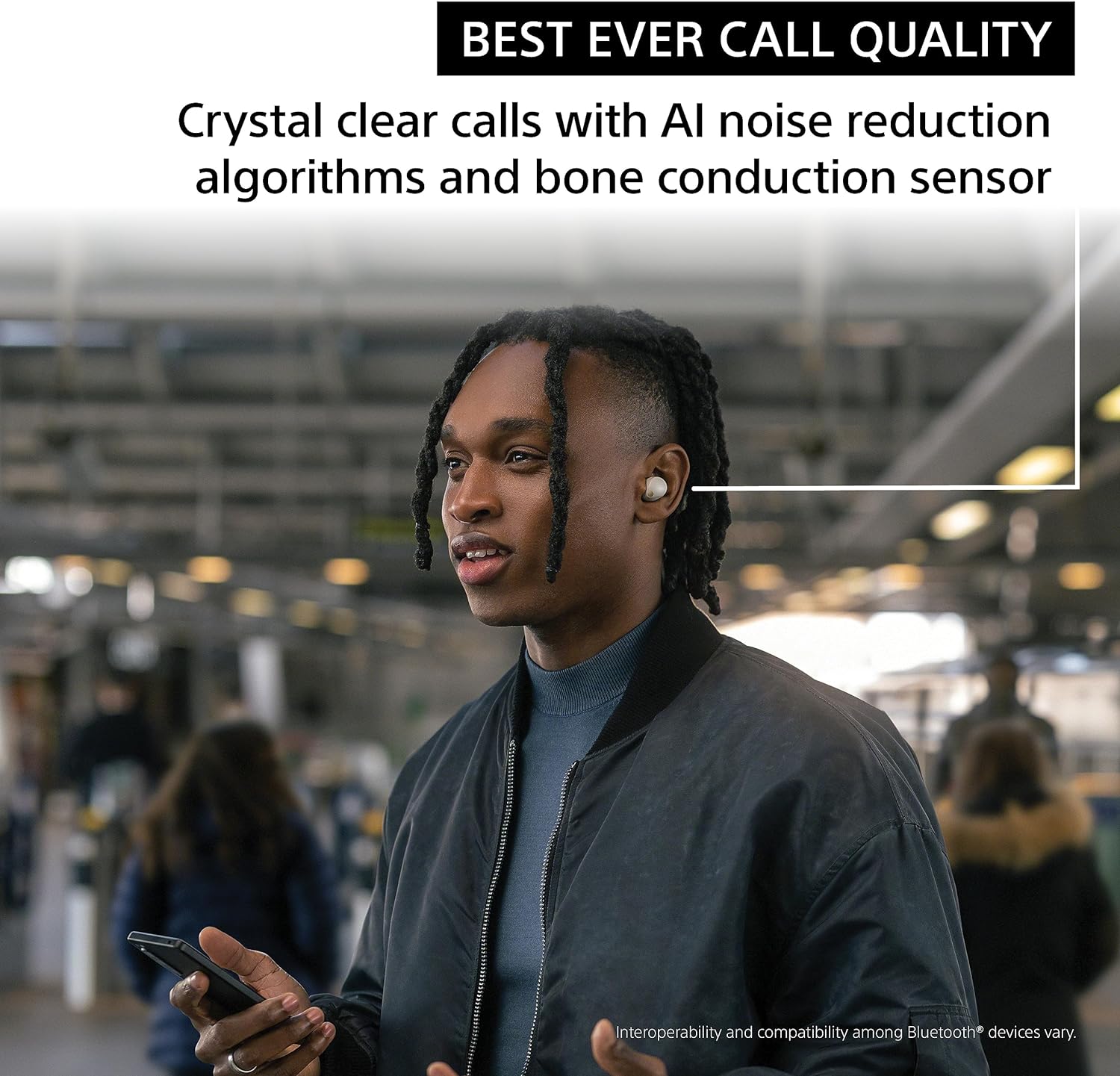 Sony WF-1000XM5 The Best Truly Wireless Bluetooth Noise Canceling Earbuds & in-Ear Headphones with Alexa Built-in, Black image 4