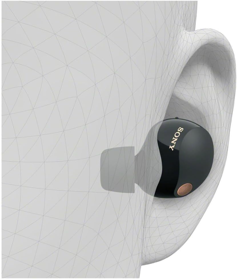 Sony WF-1000XM5 The Best Truly Wireless Bluetooth Noise Canceling Earbuds & in-Ear Headphones with Alexa Built-in, Black image 14