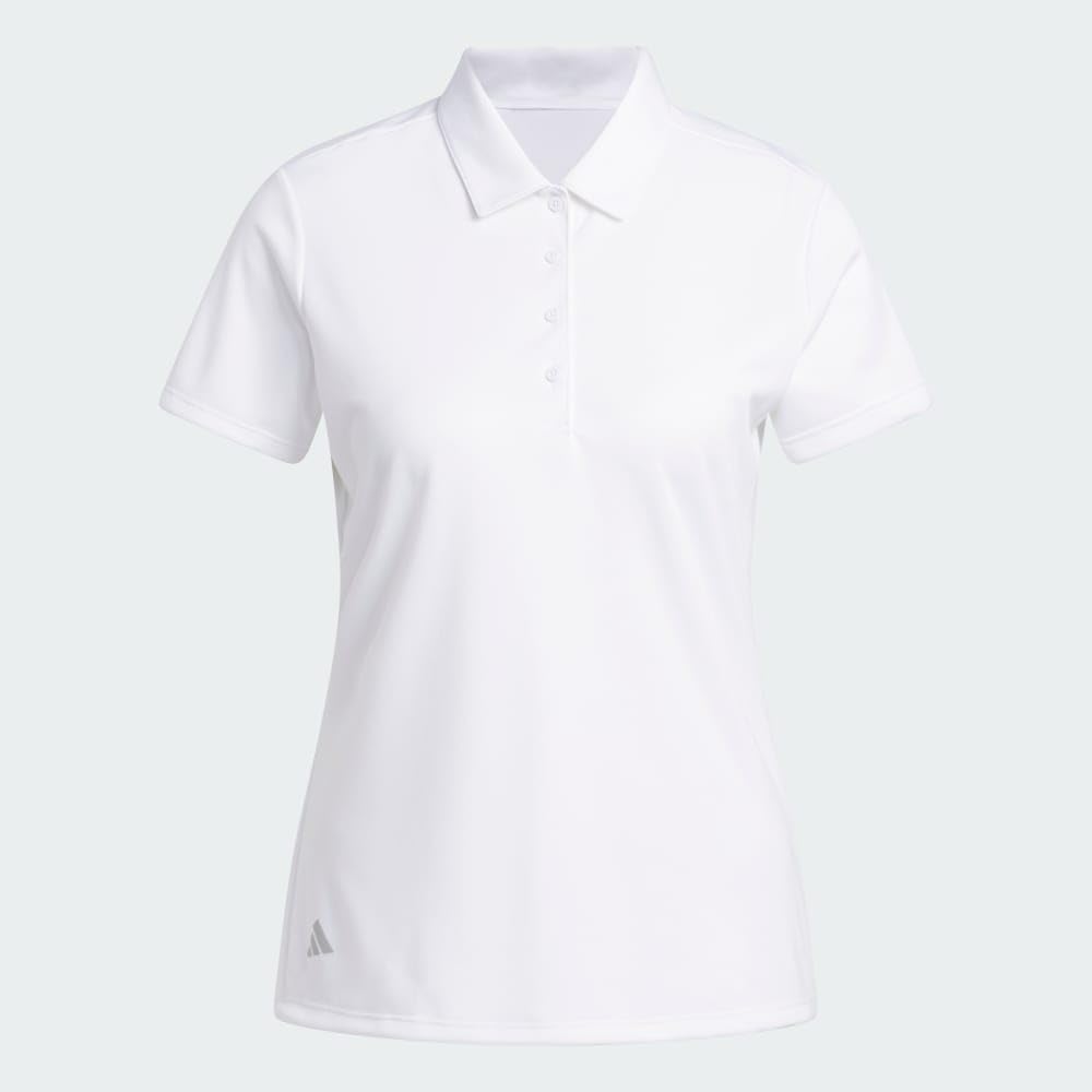 adidas Women's Solid Performance Short Sleeve Polo Shirt image 5