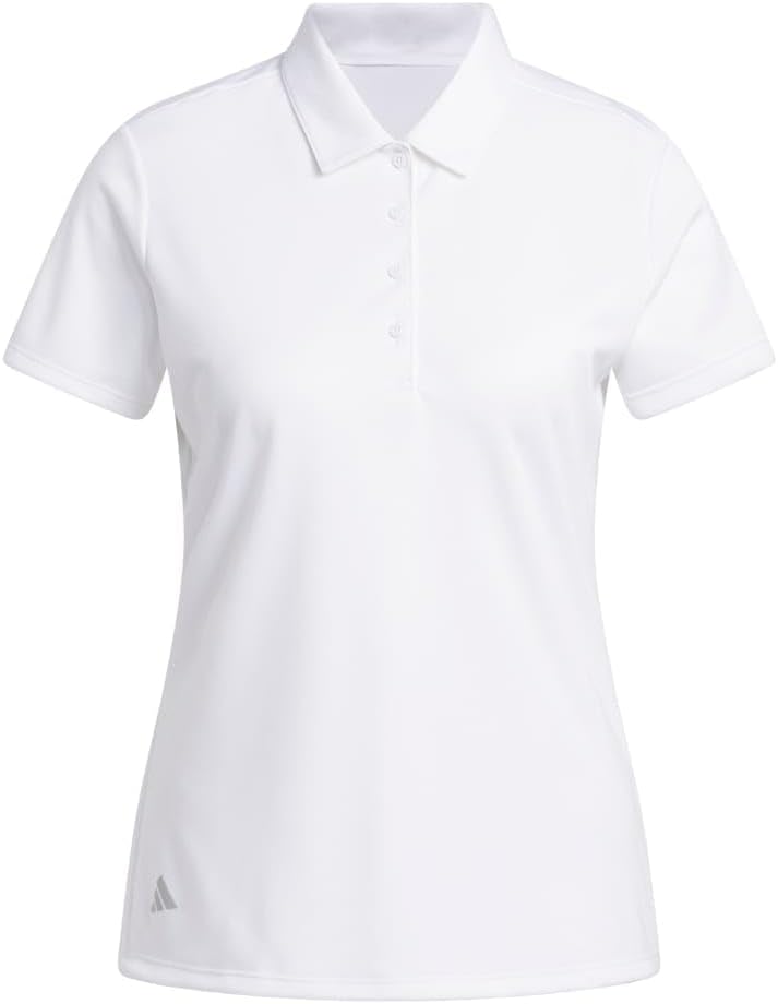 adidas Women's Solid Performance Short Sleeve Polo Shirt image 6