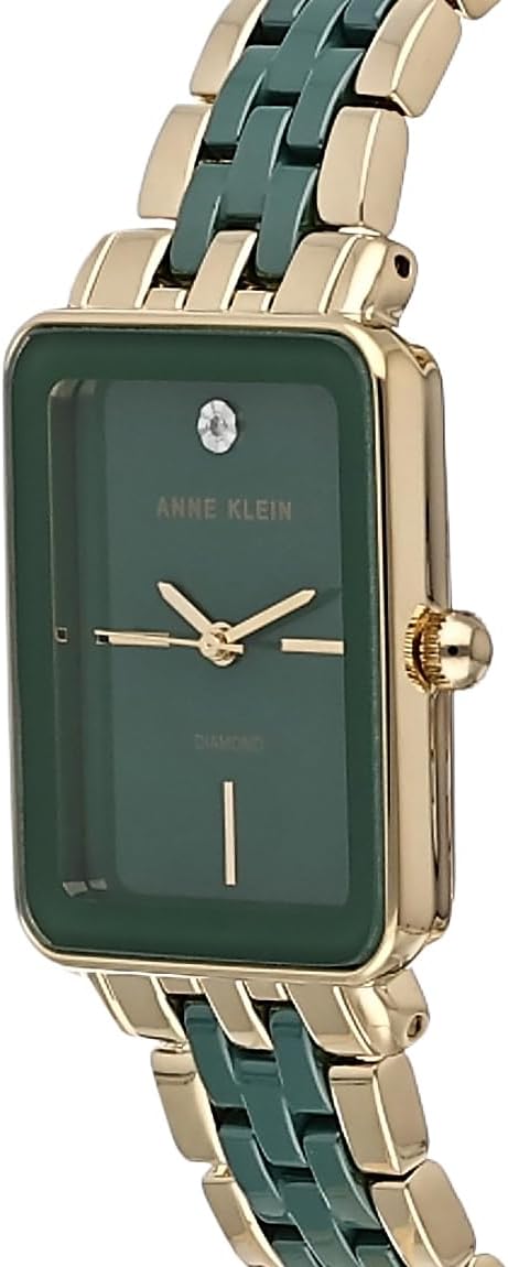 Anne Klein Women's Genuine Diamond Dial Ceramic Bracelet Watch image 5