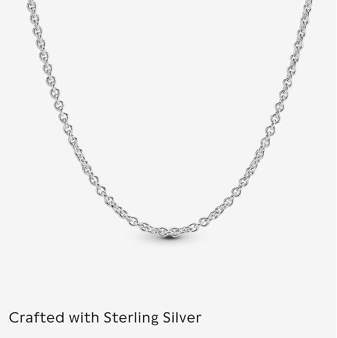 PANDORA Jewelry - Classic Cable Chain Necklace - Gift for Her - Sterling Silver - 35.4" image 4