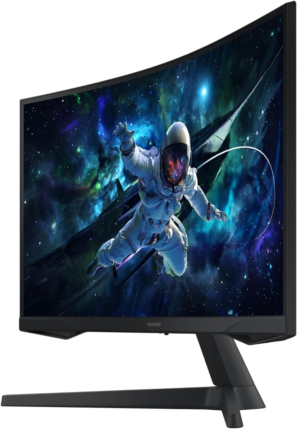 SAMSUNG 32" Odyssey G55C Series QHD 1000R Curved Gaming Monitor, 1ms(MPRT), HDR10, 165Hz, AMD Radeon FreeSync, Eye Care, Glare Free, Sharp Resolution LS32CG550ENXZA image 10