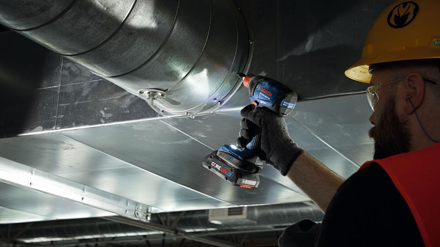 Bosch GDX18V-1860CN 18V Connected-Ready Two-In-One 1/4 In. and 1/2 In. Bit/Socket Impact Driver/Wrench (Bare Tool) image 8