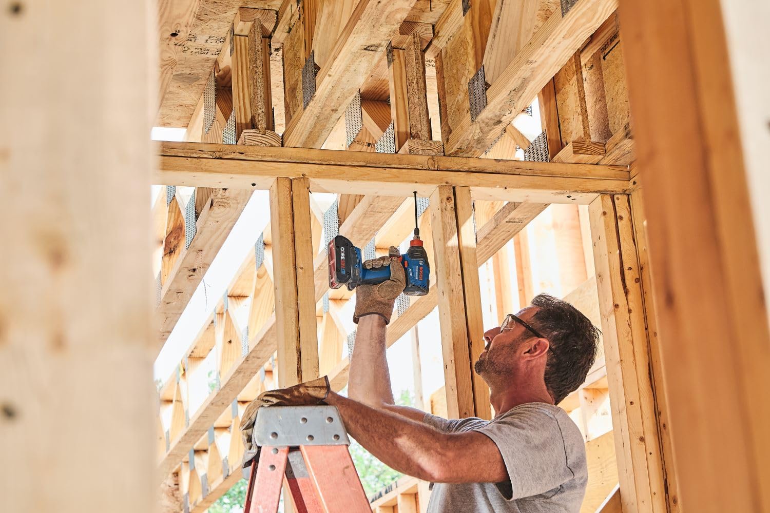 Bosch GDX18V-1860CN 18V Connected-Ready Two-In-One 1/4 In. and 1/2 In. Bit/Socket Impact Driver/Wrench (Bare Tool) image 12