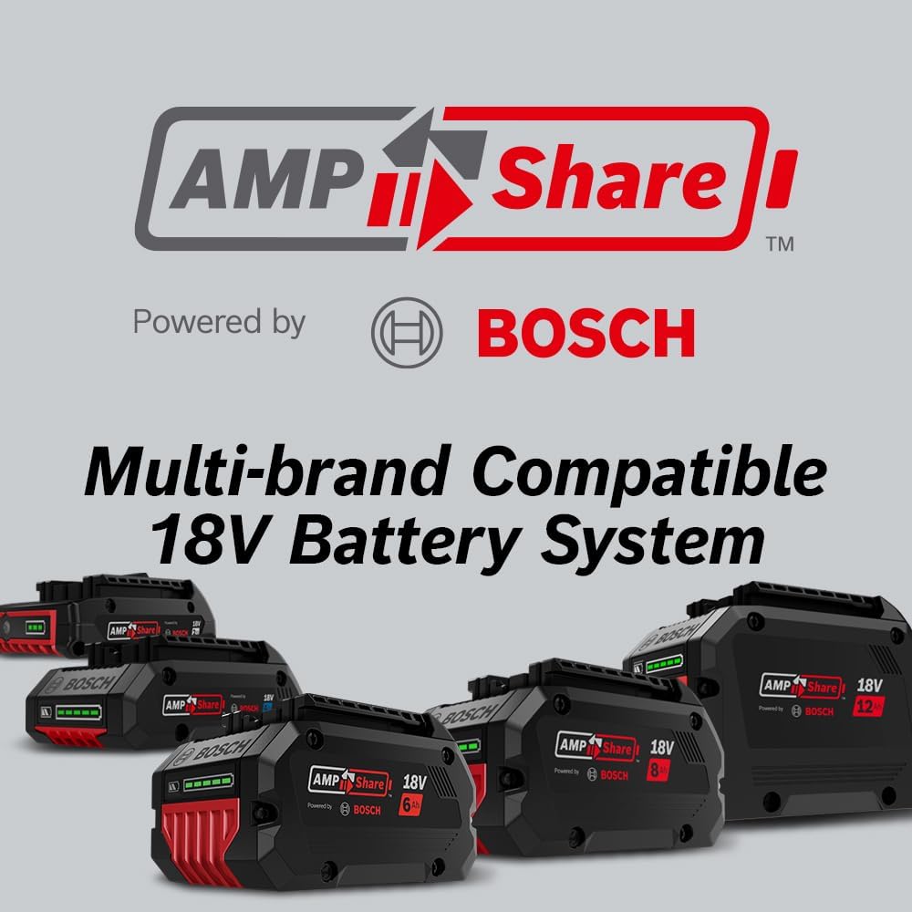 Bosch GDX18V-1860CN 18V Connected-Ready Two-In-One 1/4 In. and 1/2 In. Bit/Socket Impact Driver/Wrench (Bare Tool) image 16