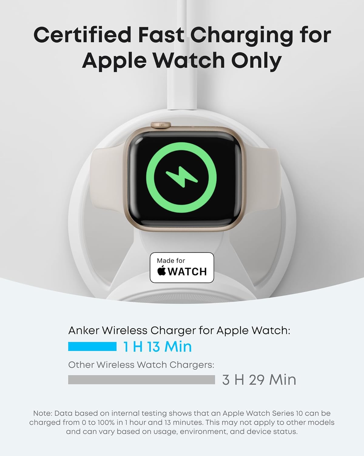 Anker MagSafe Charger Compatible, MagGo 3-in-1 Charging Station, Nano Charging Stand, Qi2 Certified 15W Magnetic Wireless Charger Dock Stand, For iPhone16/15/14, Apple Watch,AirPods (Adapter Included) image 4