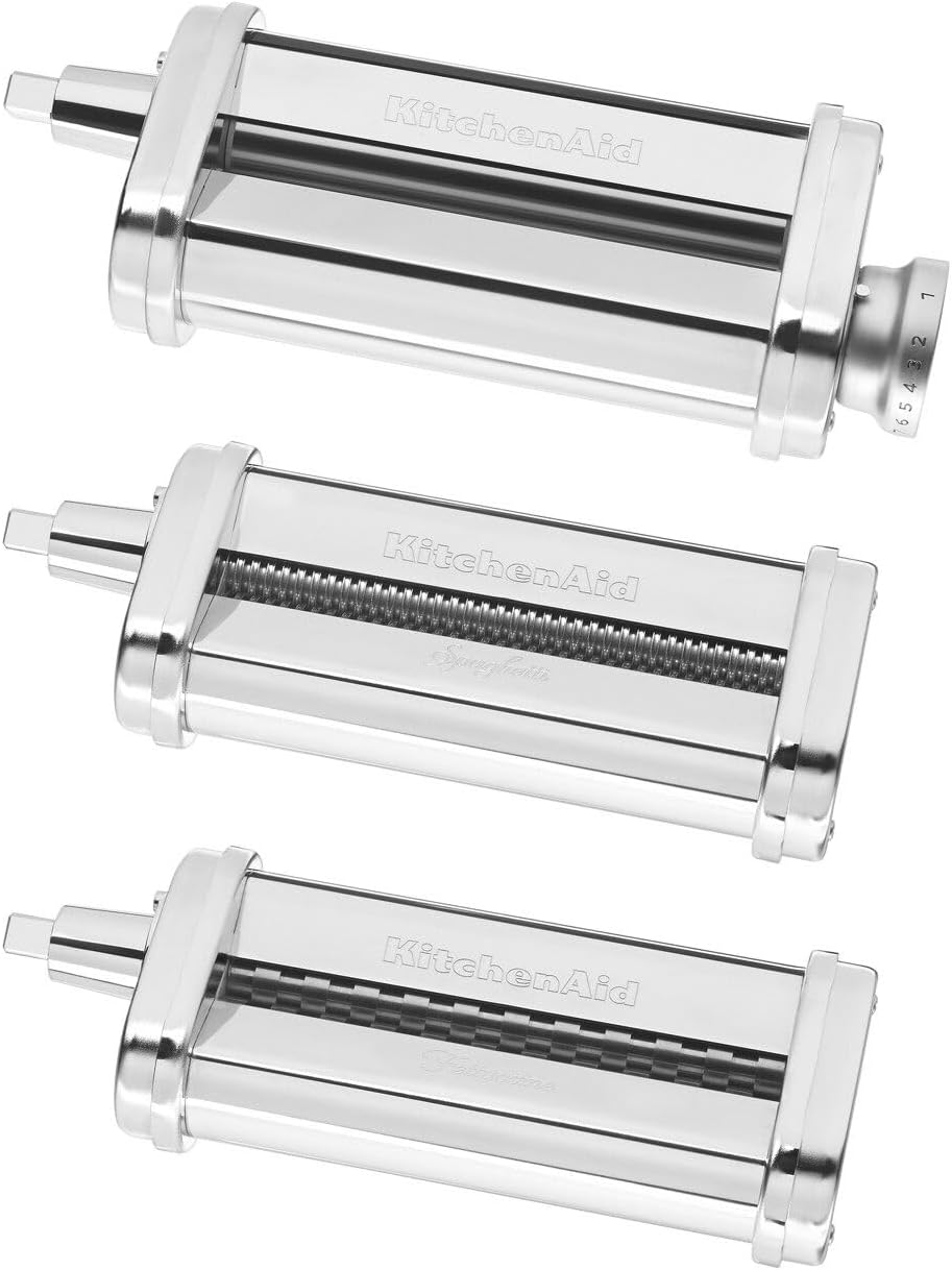KitchenAid Stand Mixer Attachment, KSMPRA 3-Piece Pasta Roller & Cutter Set image 2