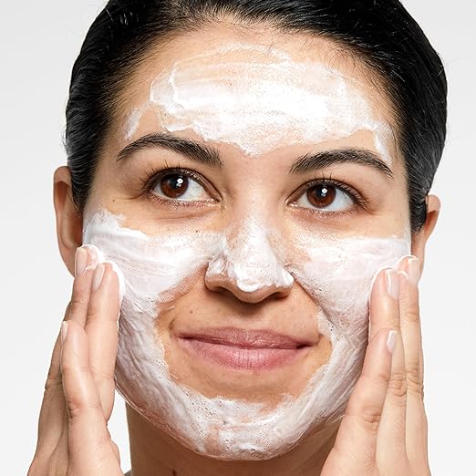 Clinique All About Clean Rinse-Off Foaming Face Wash | Face Cleanser With Hyaluronic Acid + Glycerin For Oily Skin Types | Dissolves Makeup + Sunscreen image 4