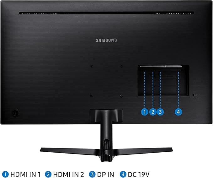 SAMSUNG 32" UJ59 Series 4K UHD (3840x2160) Computer Monitor,VA Panel, HDMI, Display Port, Eye Saver/Flicker Free Mode, FreeSync, LU32J590UQNXZA, Black image 6