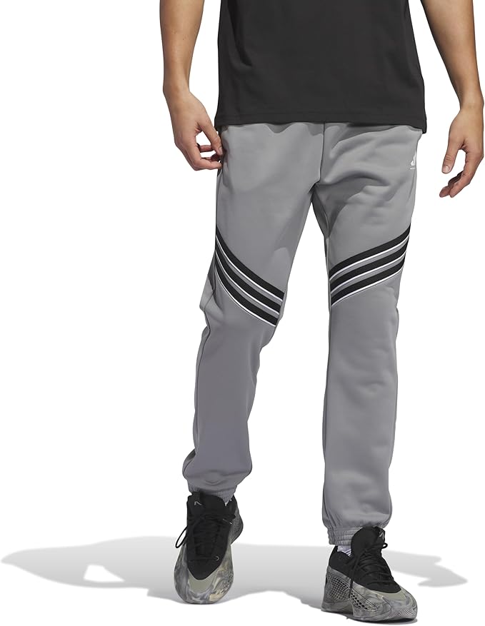 Adidas Men's Select Foundation Fleece Basketball Pants image 1