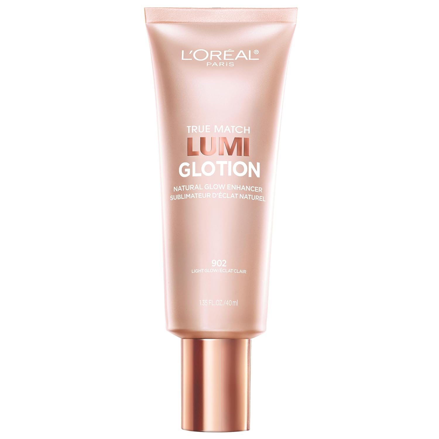 L'Oreal Paris Makeup True Match Lumi Glotion, Natural Glow Enhancer, Illuminator Highlighter, Bronzing Drops For a Sun-Kissed Glow, 902 Light image 1