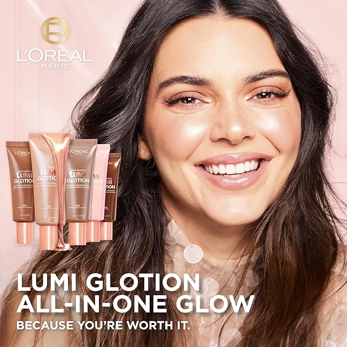 L'Oreal Paris Makeup True Match Lumi Glotion, Natural Glow Enhancer, Illuminator Highlighter, Bronzing Drops For a Sun-Kissed Glow, 902 Light image 2