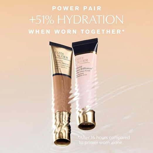 Estée Lauder Futurist Aqua Brilliance Watery Glow Makeup Primer with Hyaluronic Acid for Triple Moisture image 2
