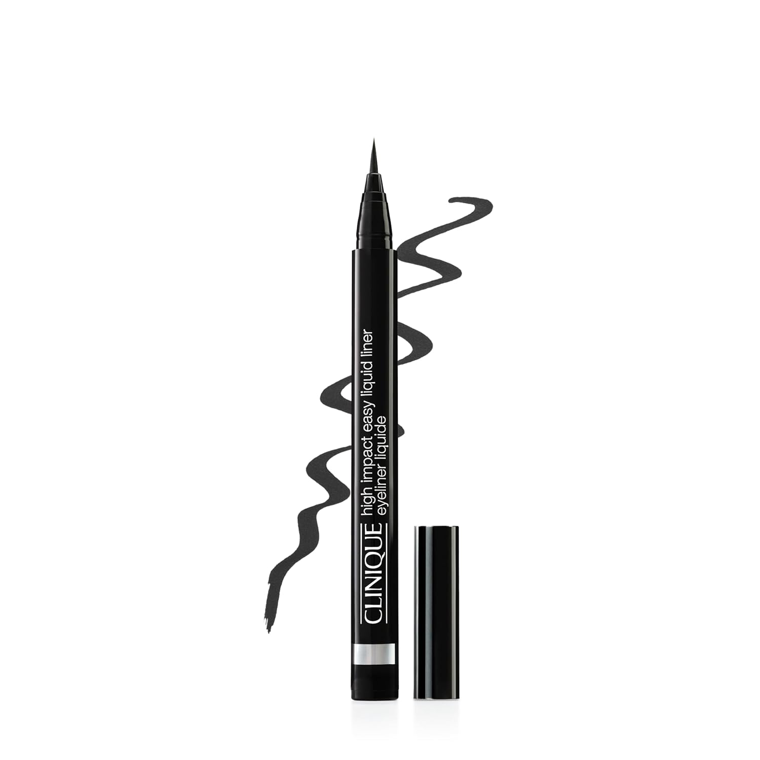 Clinique High Impact Easy Liquid Eyeliner | Waterproof, Long Lasting, Smudge Resistant + Safe For Sensitive Eyes image 1