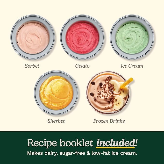 Cuisinart Ice Cream Maker Machine, 2-Quart Ice Cream, Sorbet and Frozen Yogurt Machine, Fully Automatic Double-Insulated Freezer Bowl Makes Frozen Desserts in Under 30 Minutes, ICE30BCP1, Silver image 4