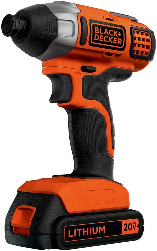 BLACK+DECKER 20V MAX* POWERCONNECT 1/4 in. Cordless Impact Driver Kit (BDCI20C) image 1