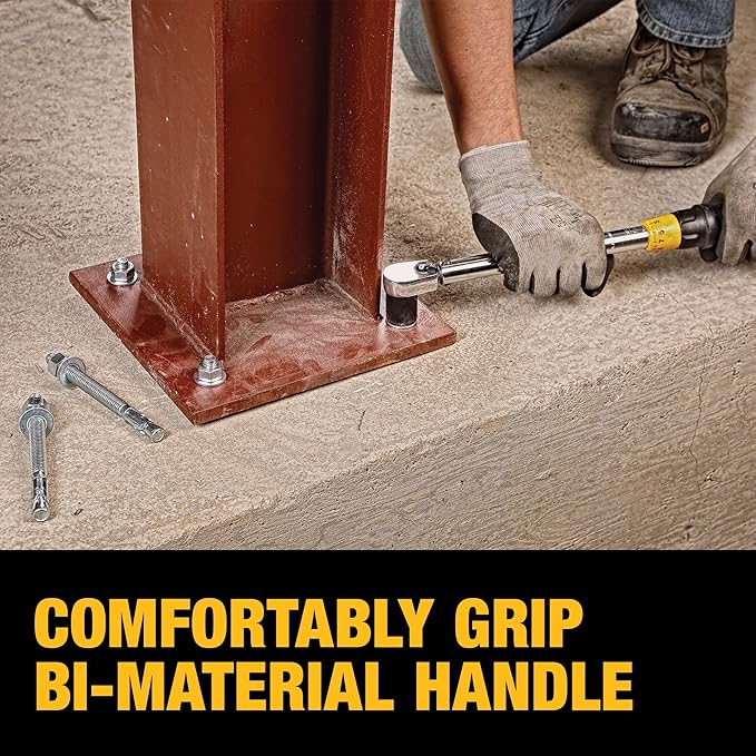 DEWALT Torque Wrench Tool Set, Tire Change Kit, 50-250 FT-LB, 12 Piece with Storage Case (DWMT45012) image 5