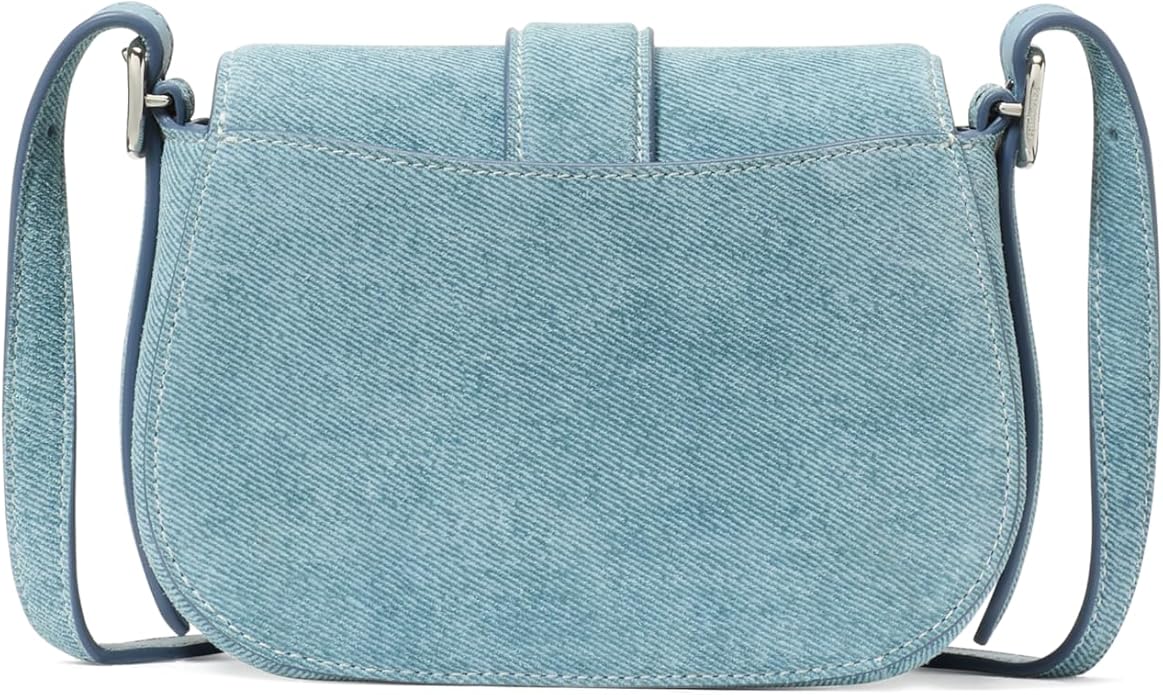 kate spade new york Womens Nouveau Textured Leather Mini Saddle Crossbody image 4