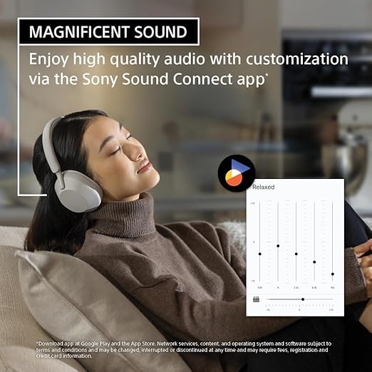 Sony WH-1000XM5 Premium Noise Canceling Headphones (Black) with Free WF-C700N Truly Wireless Noise Canceling Earbuds (Black) image 4