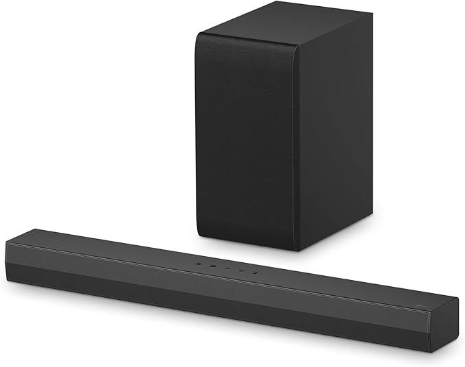 LG S40T 2.1 ch.Soundbar with Wireless Subwoofer, TV Synergy, Wow Interface, AI Sound Pro (2024 New Model) image 1