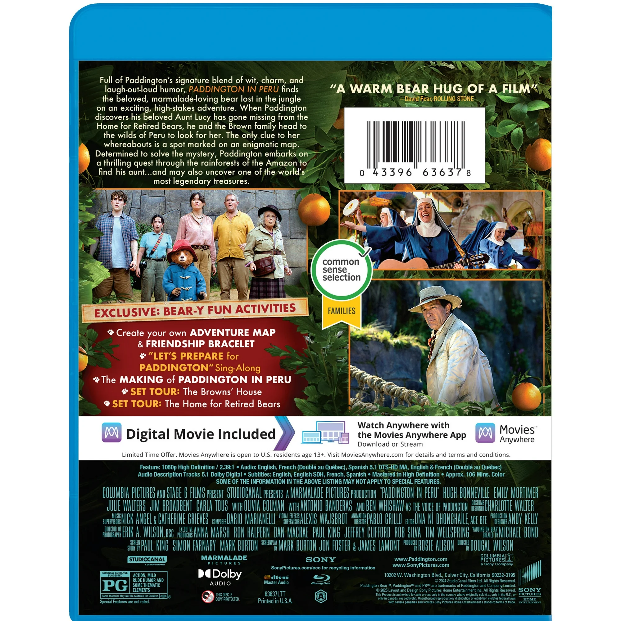 Paddington in Peru (Blu-ray + Digital Copy) image 5