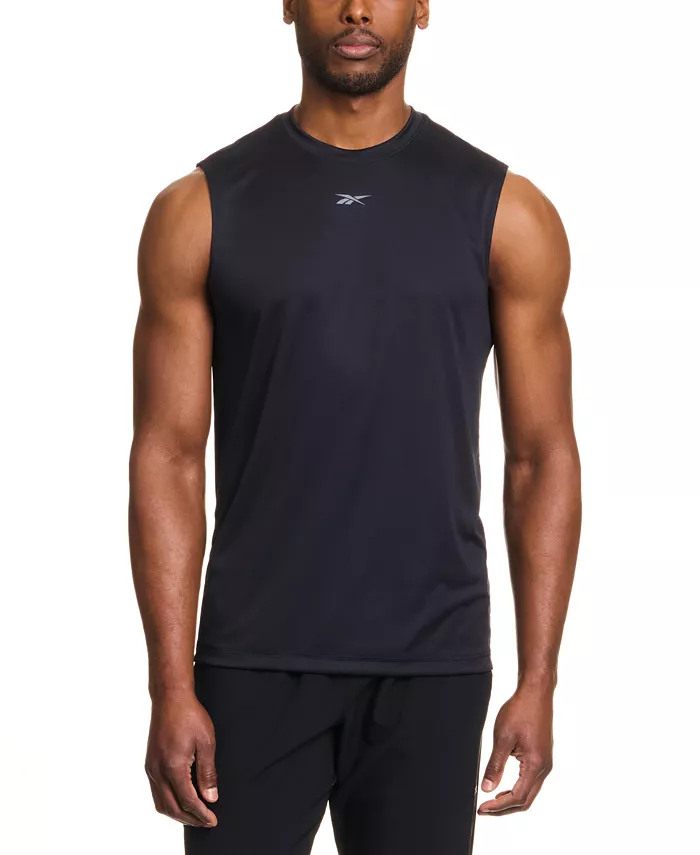 Reebok Men's Sleeveless Logo Tech Tank Top image 1