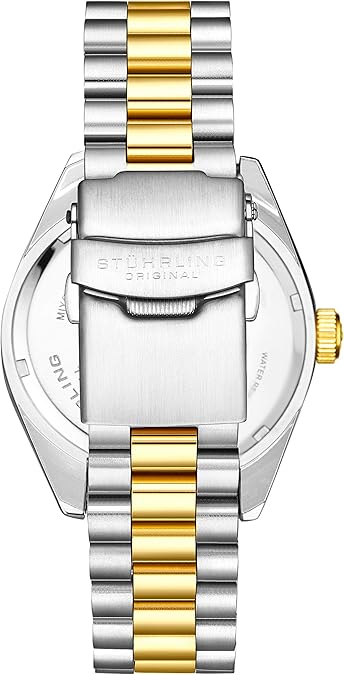 Stuhrling Original Men's Symphony Regent Coronet Stainless Steel Bracelet Watch image 5