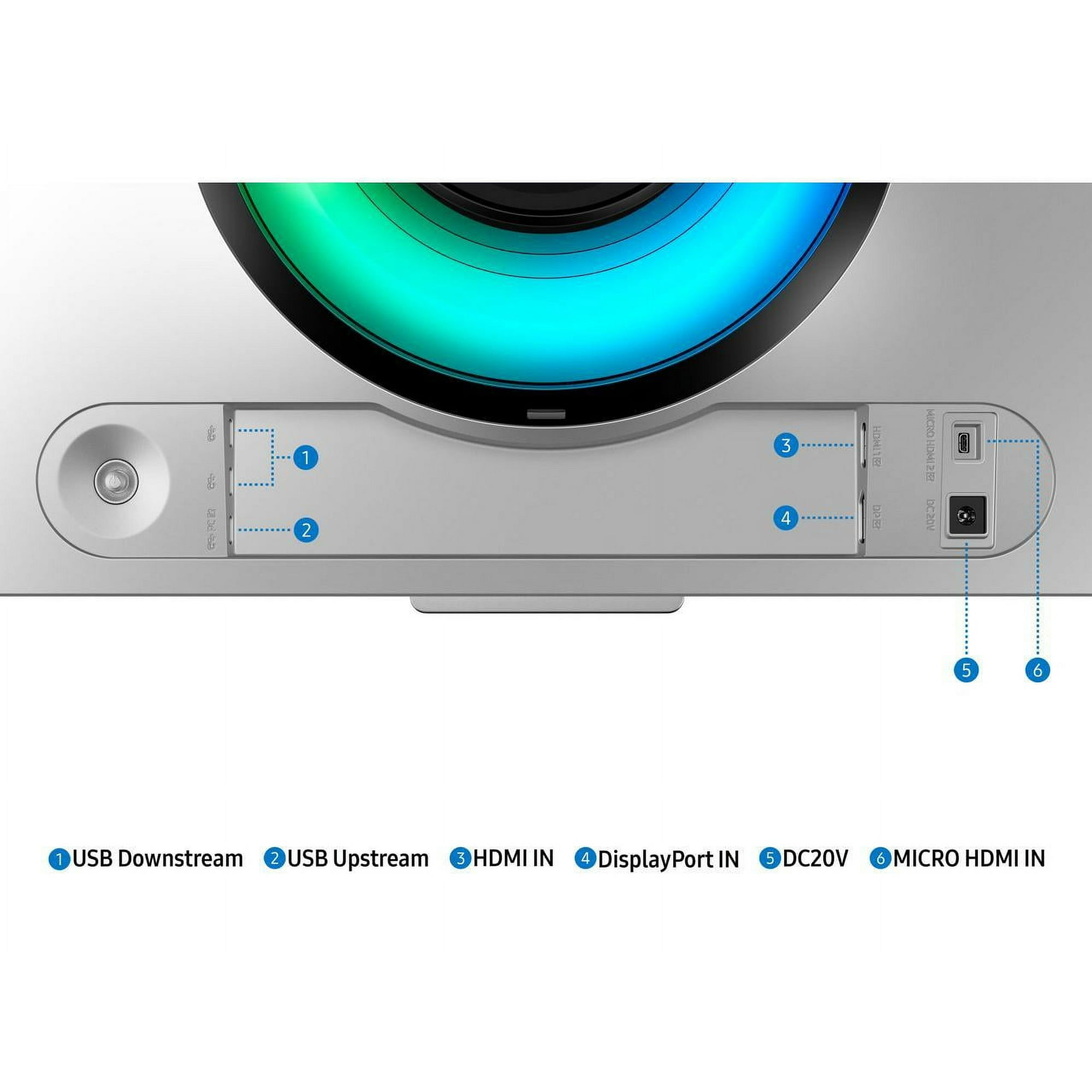 SAMSUNG 49 inch Class Odyssey OLED G95SC DQHD 240Hz Curved Smart Gaming Monitor - LS49CG954SNXZA image 3